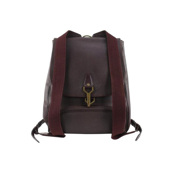 Louis Vuitton, Bags, Louis Vuitton Burgundy Taiga Leather Cassiar Backpack  2lv111